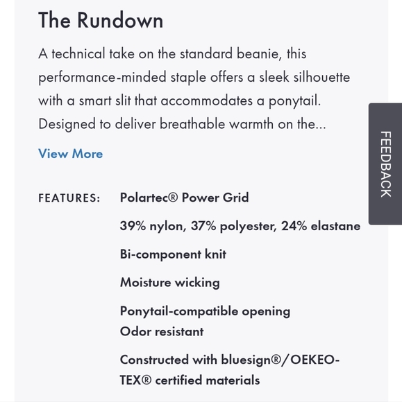 NEW WITH TAGS Hoka women's running beanie - Picture 9 of 9